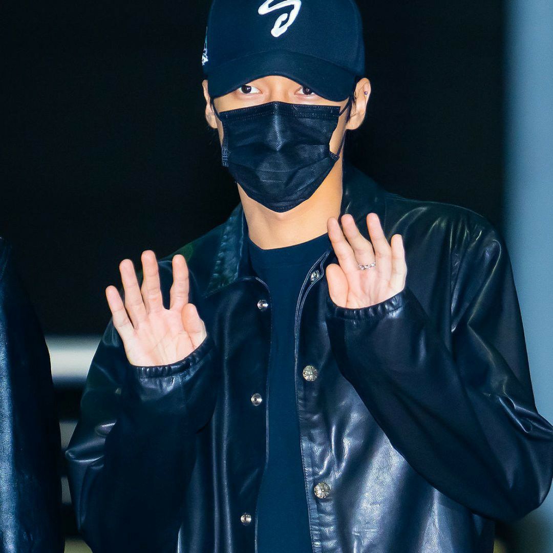 Recent activity shot of Wooyoung (ATEEZ)