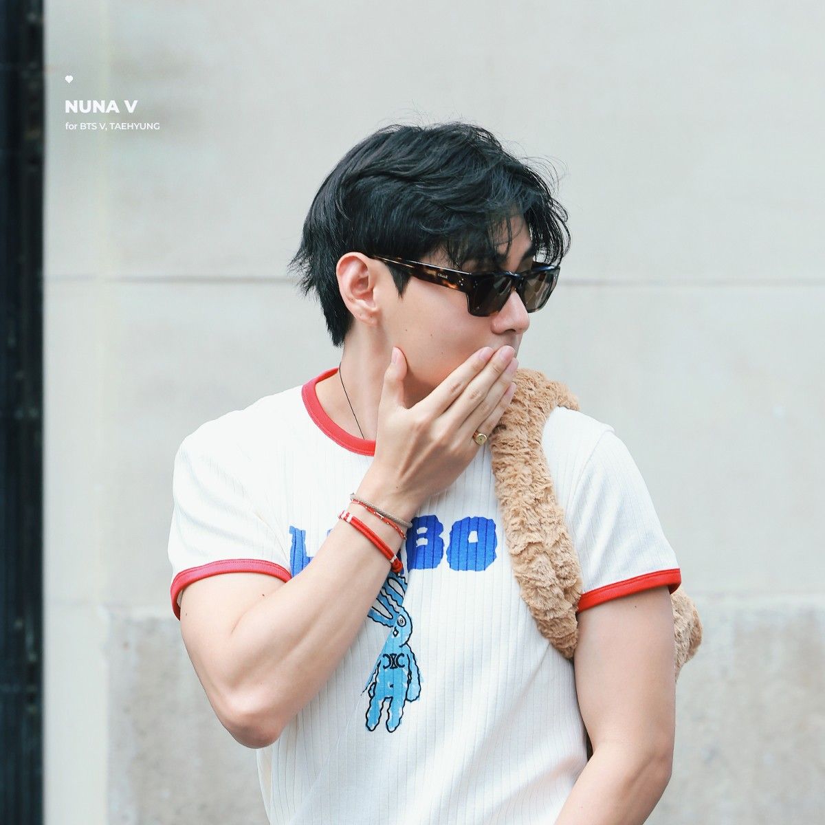 Recent activity shot of V (BTS)