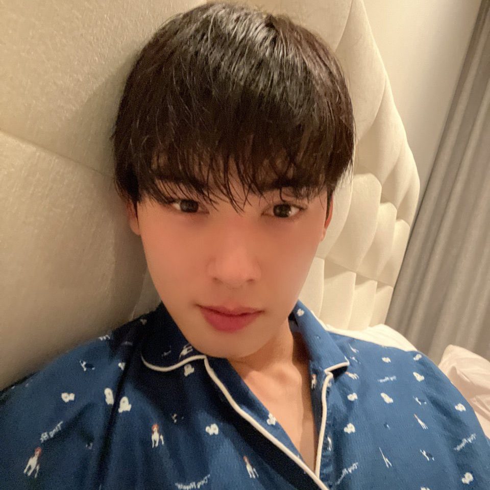 Recent activity shot of Eunwoo (ASTRO)