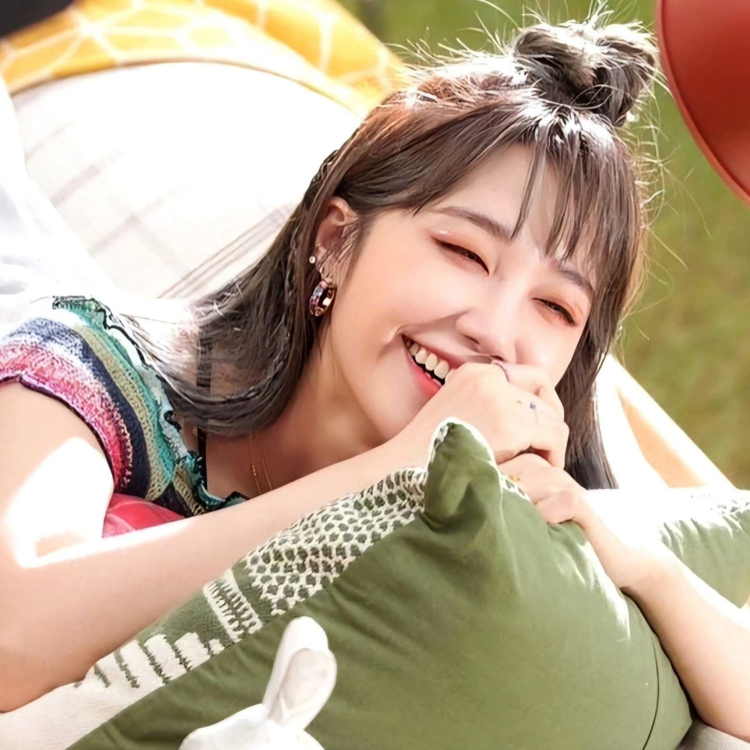 A moment captured by Jeong Eunji (Apink)'s fan