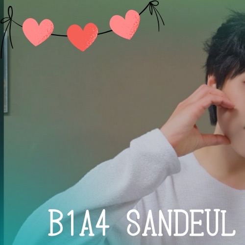 A moment captured by Sandeul (B1A4)'s fan