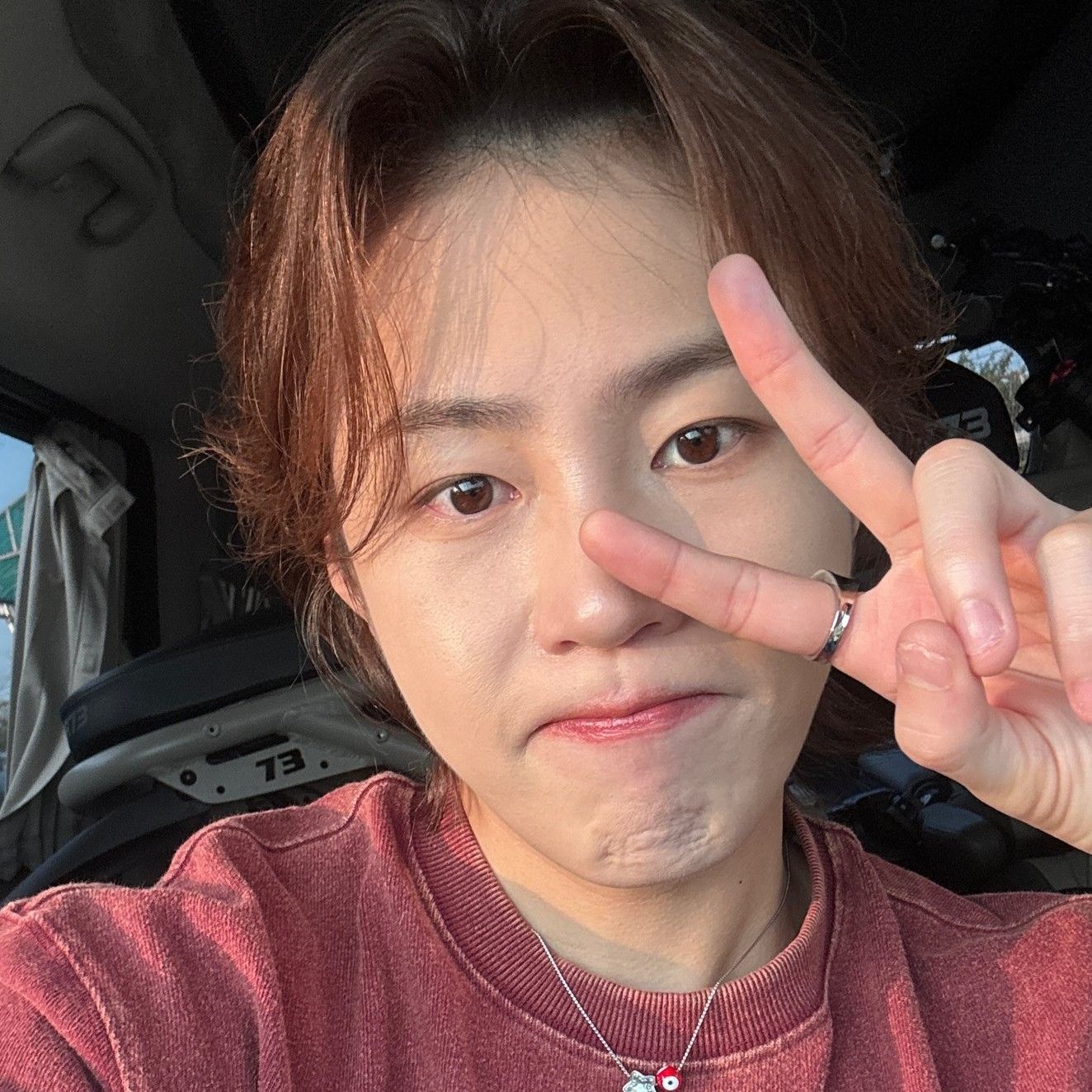 Behind-the-scenes cut of Ha Sungwoon