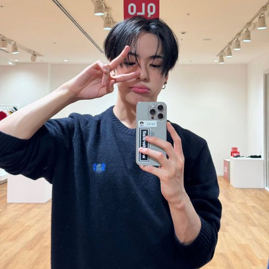 A moment captured by Yoon Jaehyuk (TREASURE)'s fan