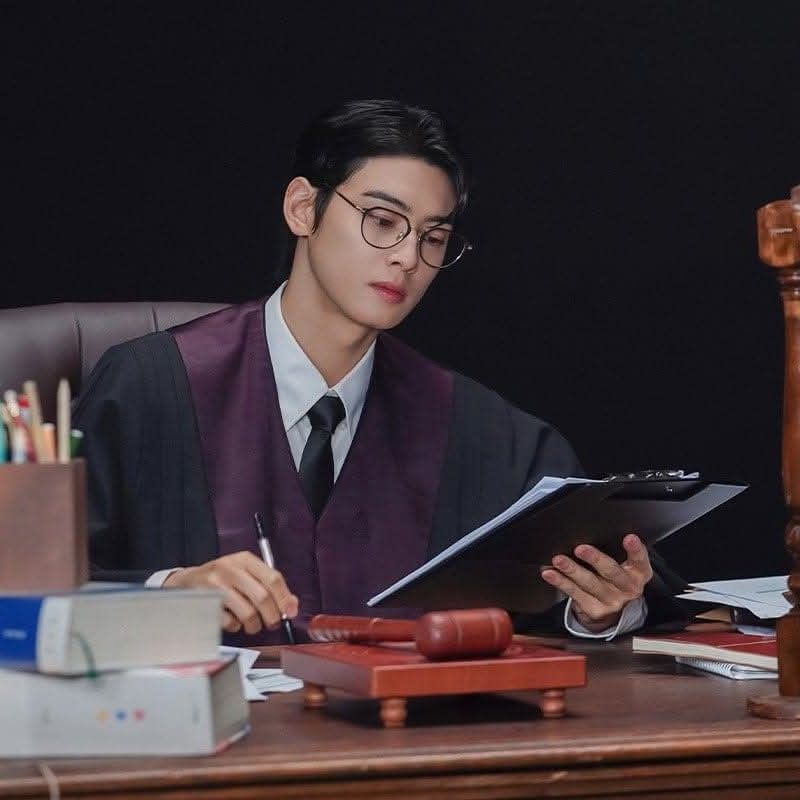 Recent activity shot of Eunwoo (ASTRO)