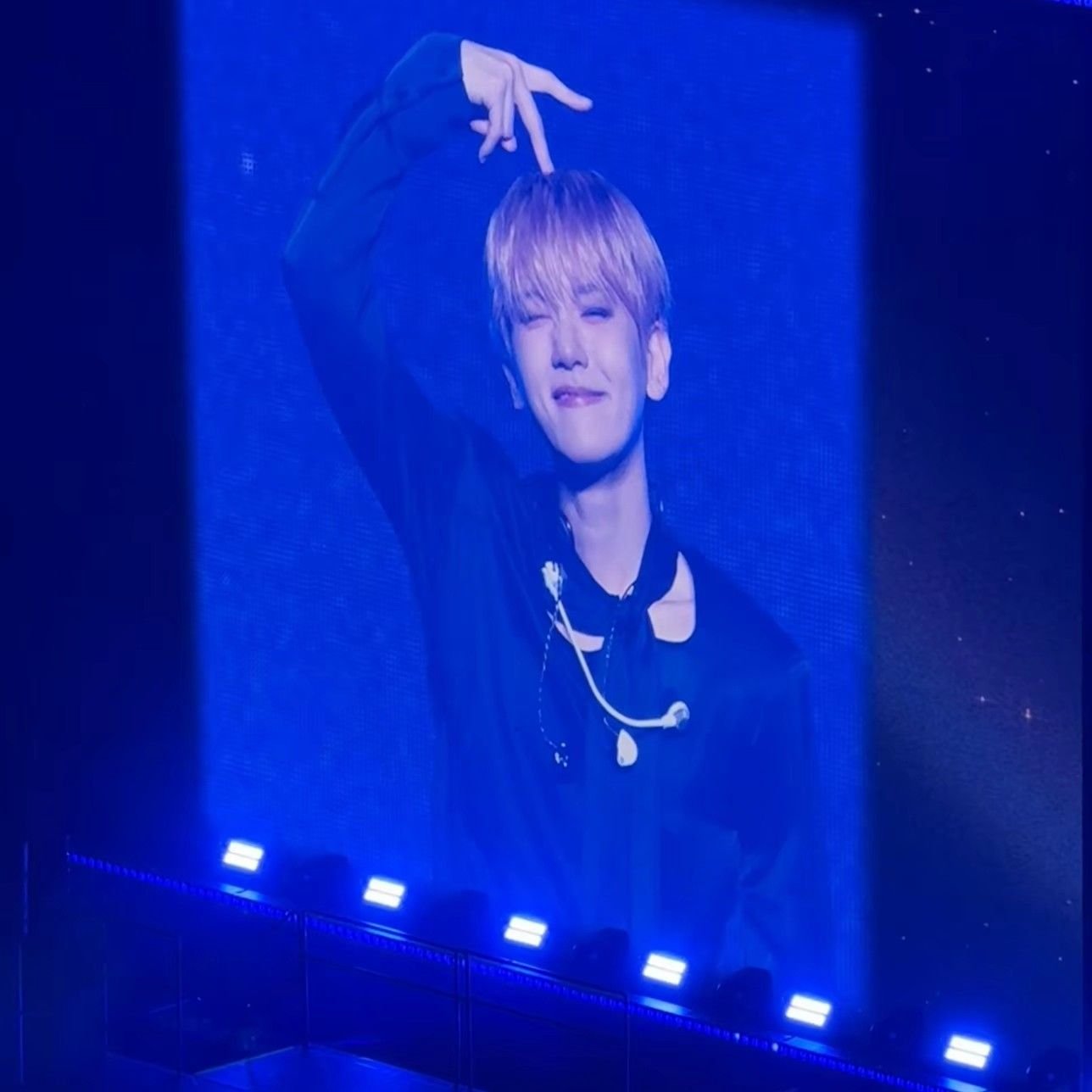 백현 (EXO) 팬이 찍은 순간