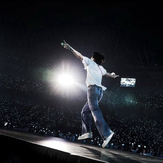 Recent activity shot of Jin (BTS)