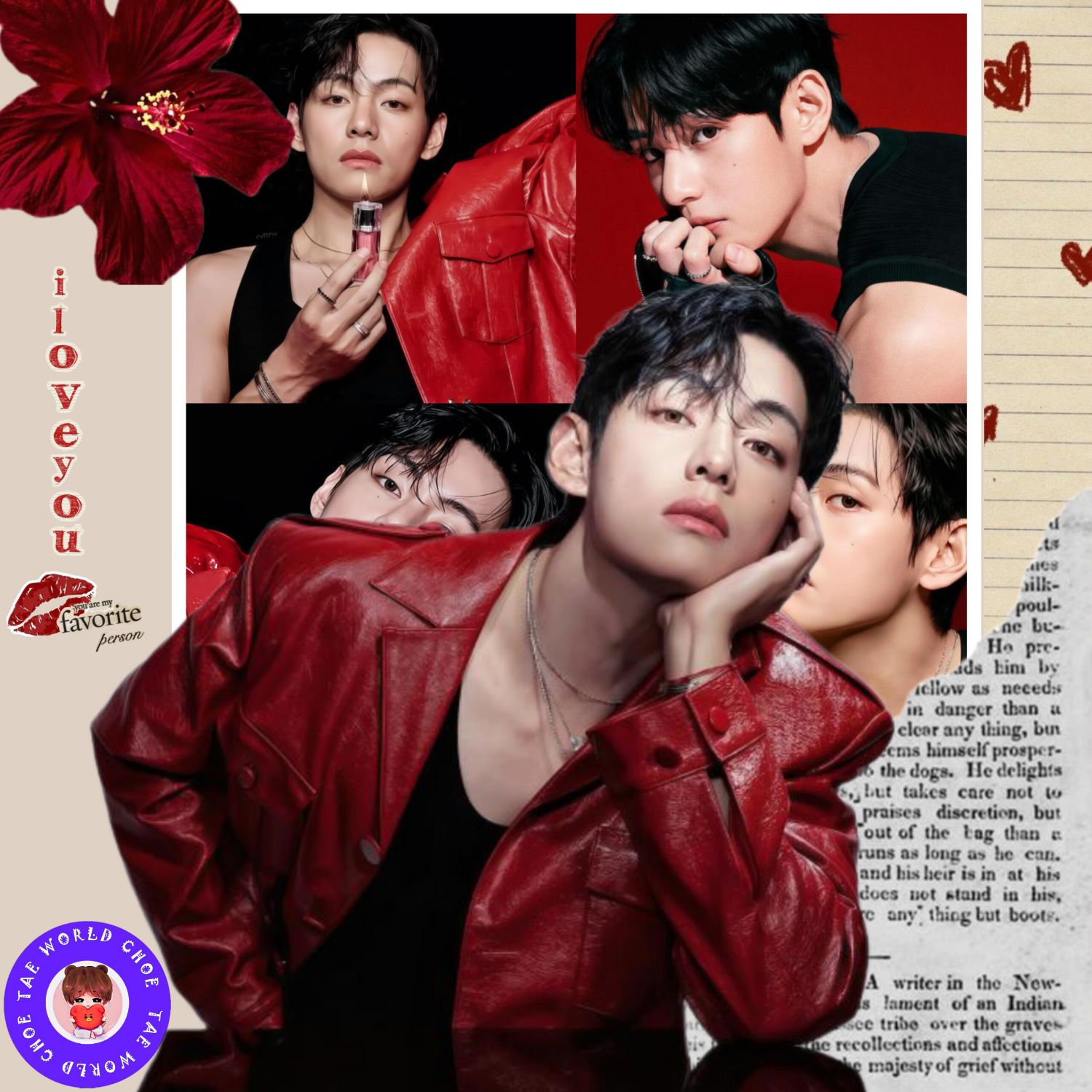 Recent activity shot of V (BTS)