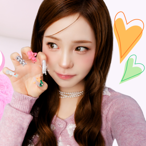 Behind-the-scenes cut of Mayuka (NiziU)