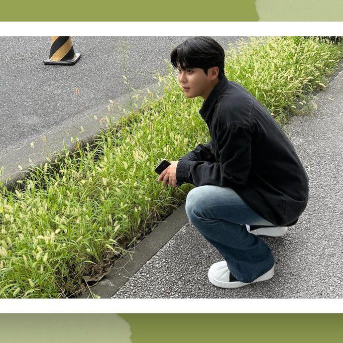 Recent activity shot of Jongho (ATEEZ)