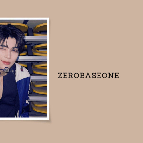A moment captured by Park Gunwook (ZEROBASEONE)'s fan