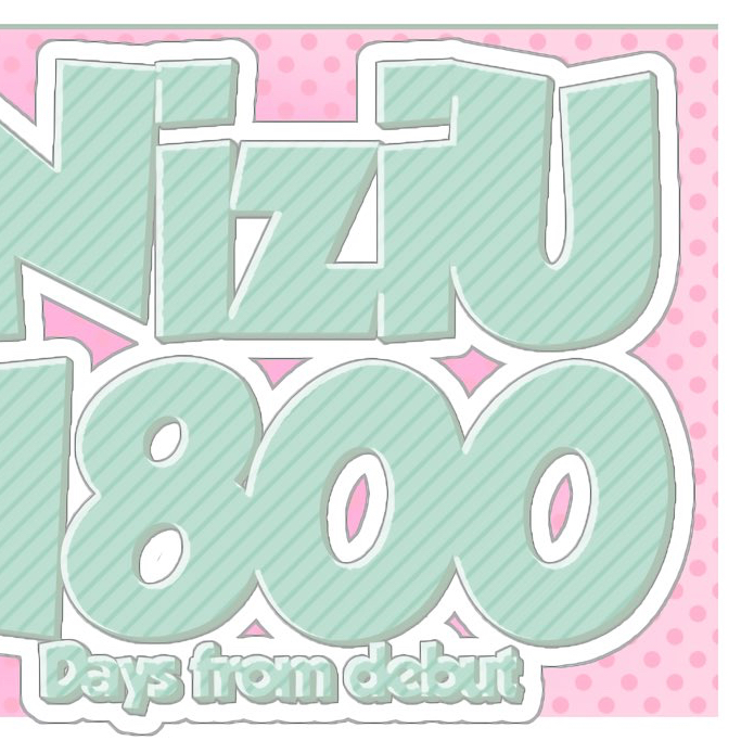 A moment captured by NiziU's fan