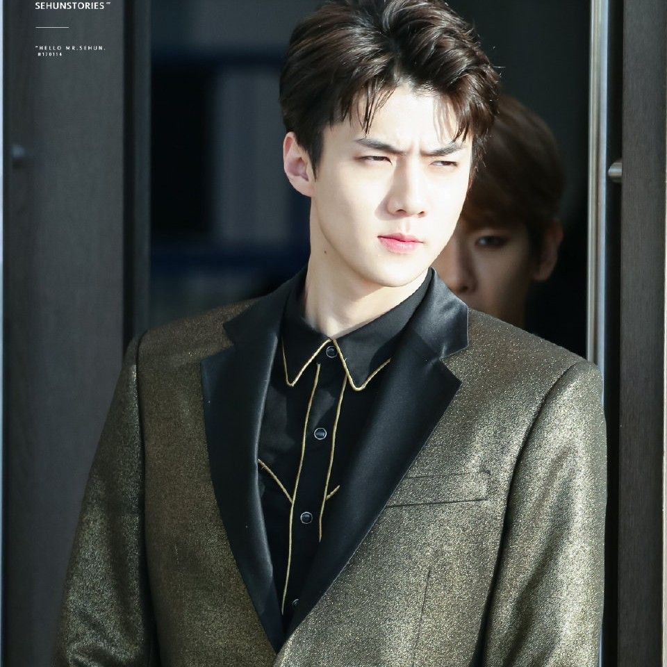 A moment captured by Sehun (EXO)'s fan