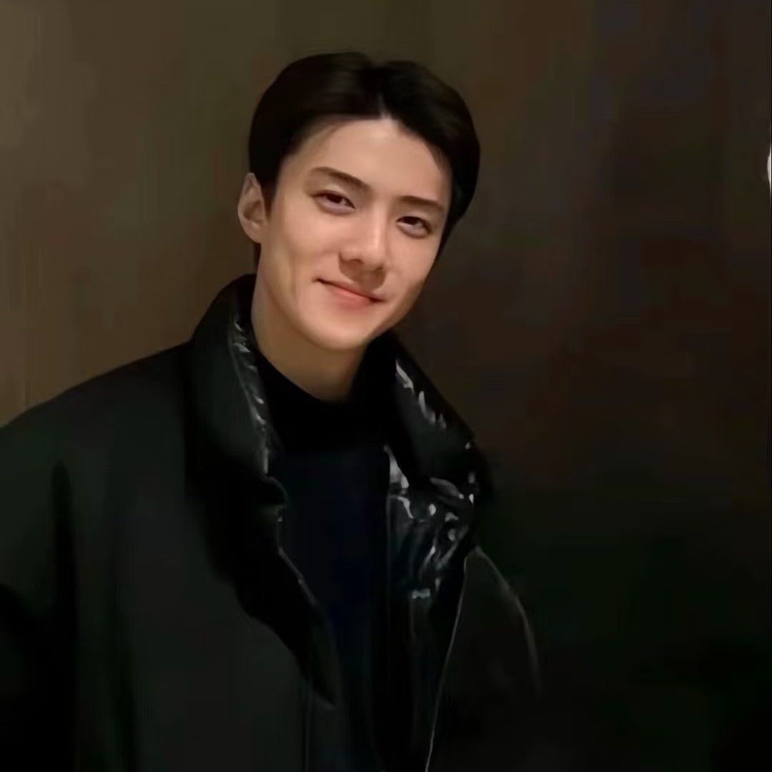 Behind-the-scenes cut of Sehun (EXO)