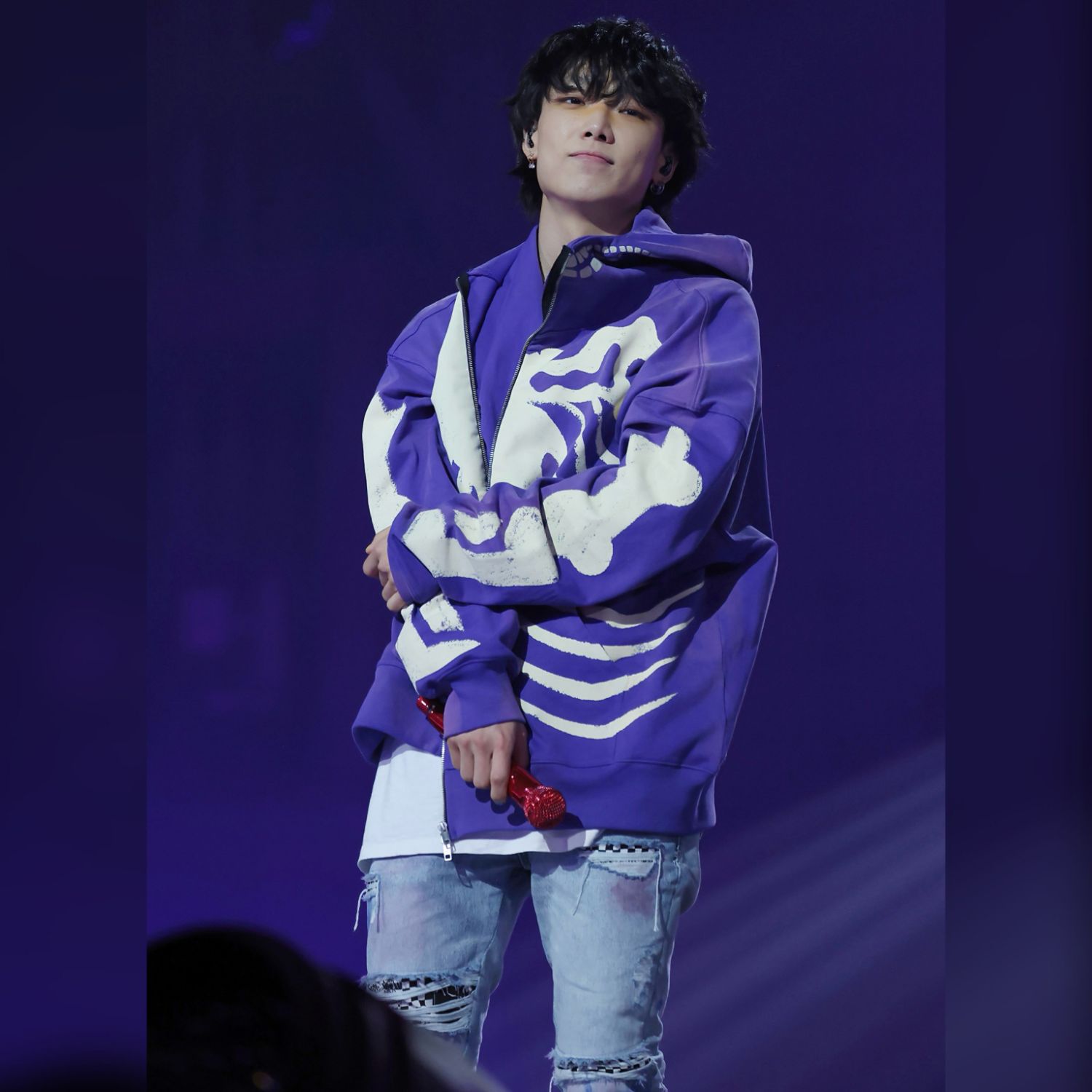 A moment captured by BOBBY (iKON)'s fan