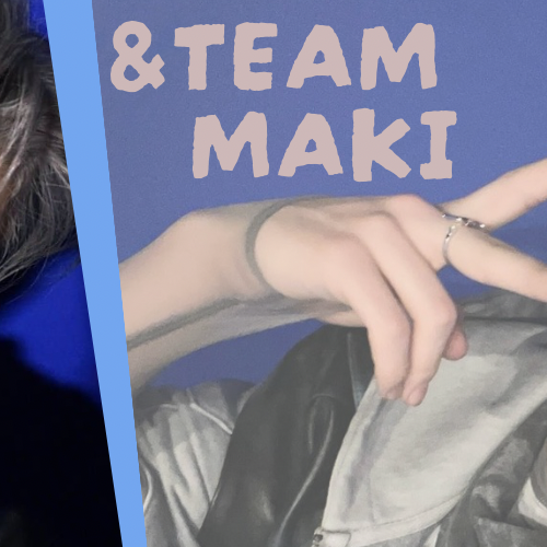 A moment captured by Maki (&TEAM)'s fan