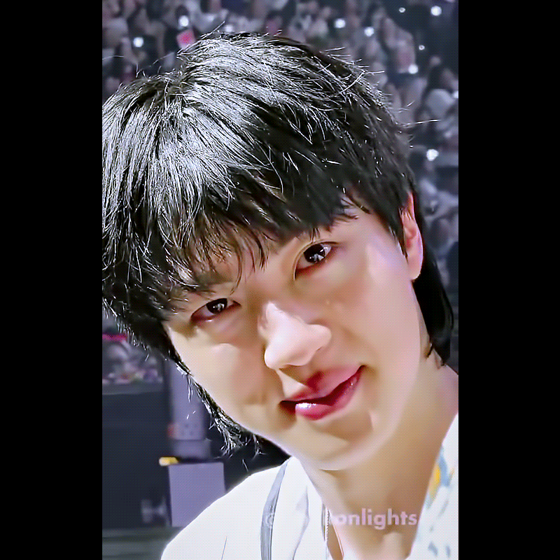 A moment captured by Jin (BTS)'s fan
