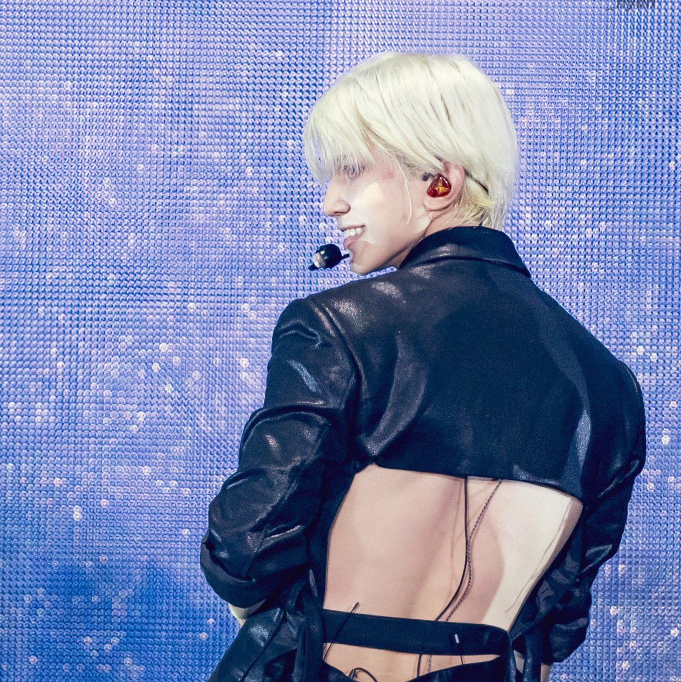 Recent activity shot of Yeosang (ATEEZ)