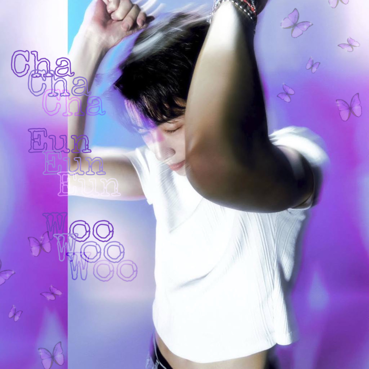 A moment captured by Eunwoo (ASTRO)'s fan