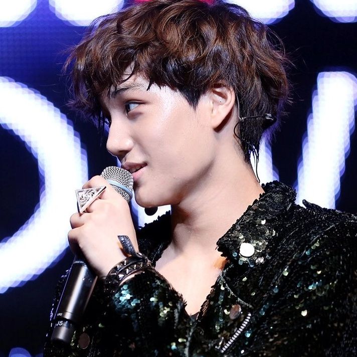 A moment captured by Kai (EXO)'s fan