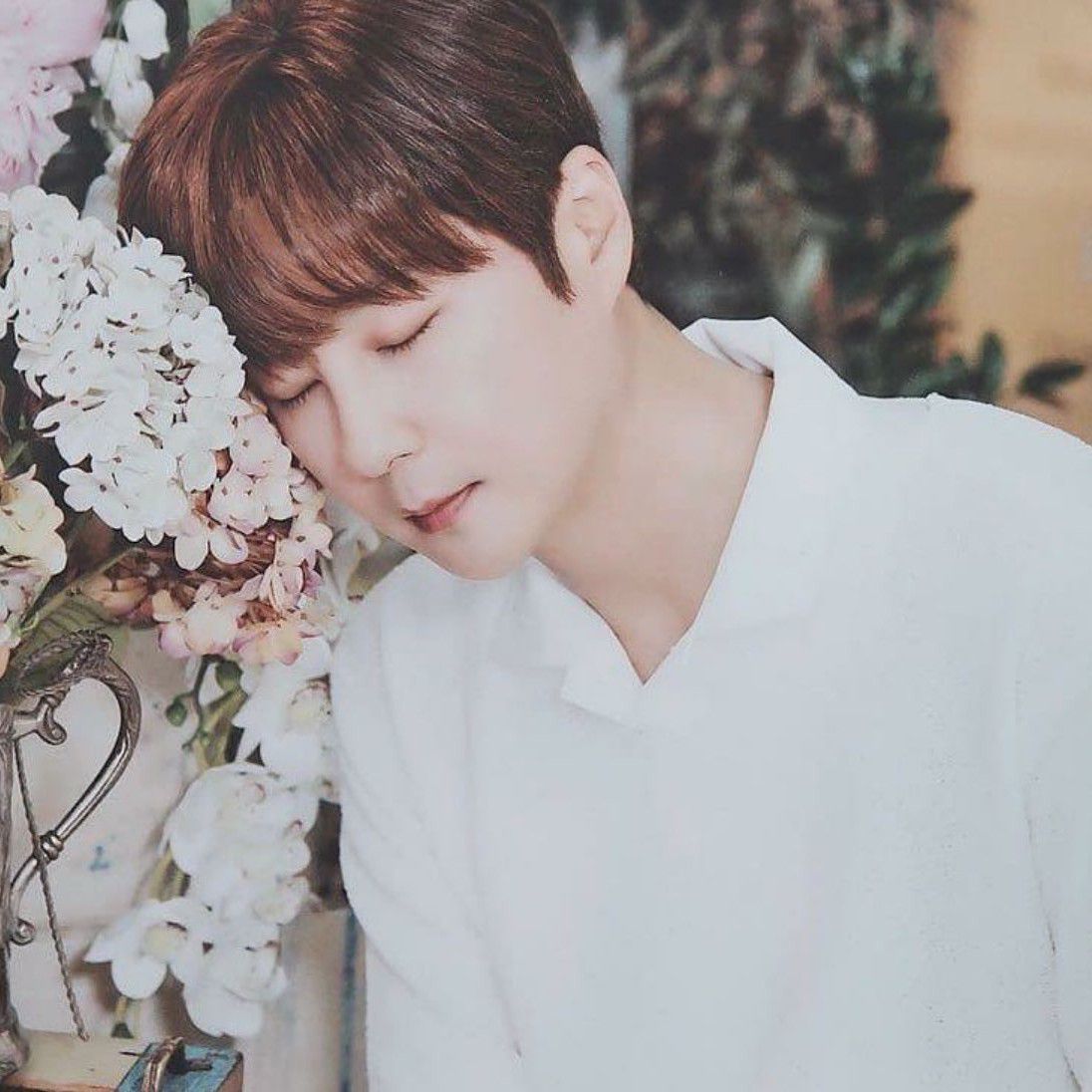 A moment captured by Shin Hyesung (SHINHWA)'s fan