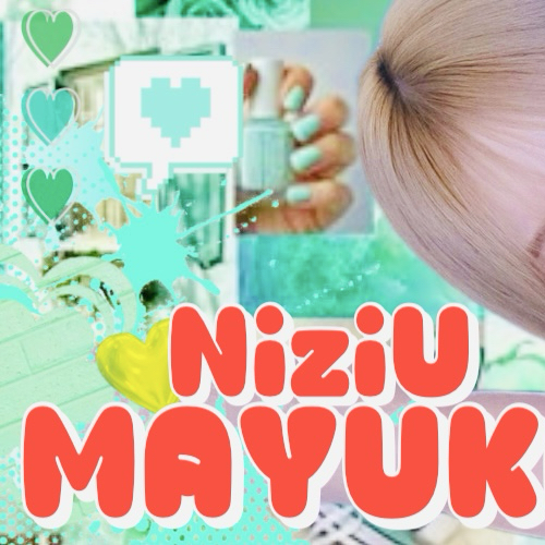 Behind-the-scenes cut of Mayuka (NiziU)