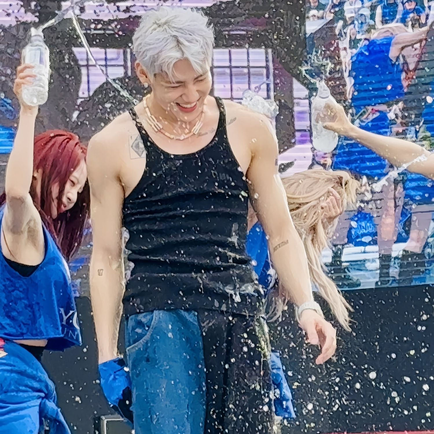 Behind-the-scenes cut of Bambam (GOT7)