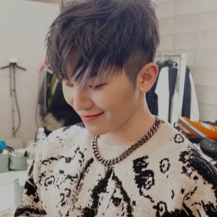 Recent activity shot of Woozi (SEVENTEEN)