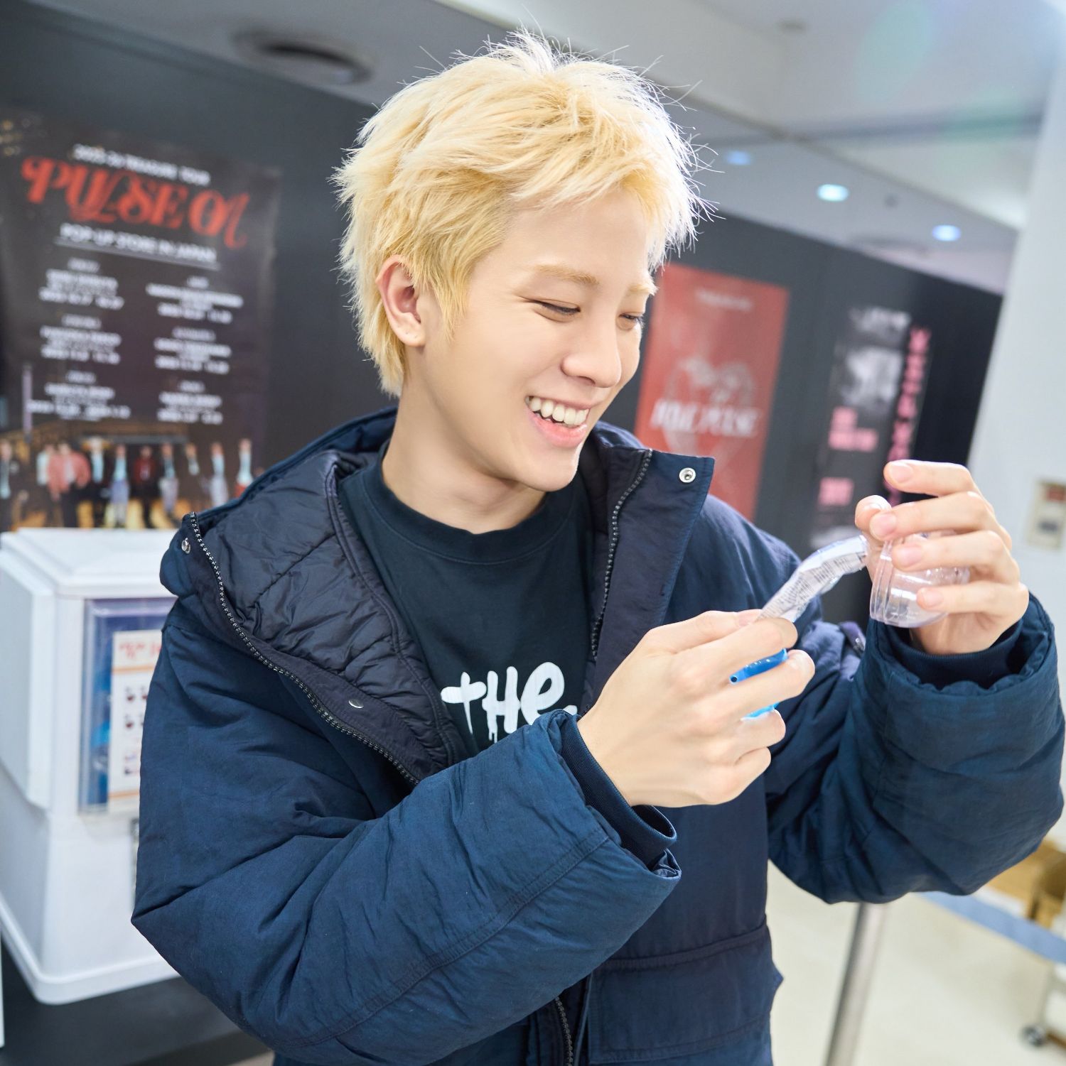 Momen yang diabadikan oleh penggemar So Junghwan (TREASURE)