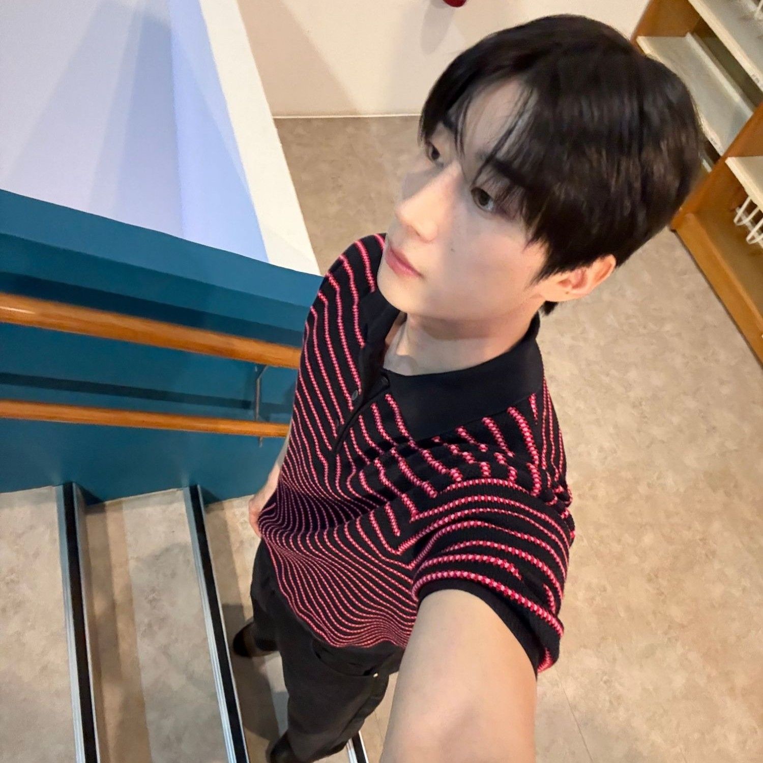 Behind-the-scenes cut of Han Seungwoo