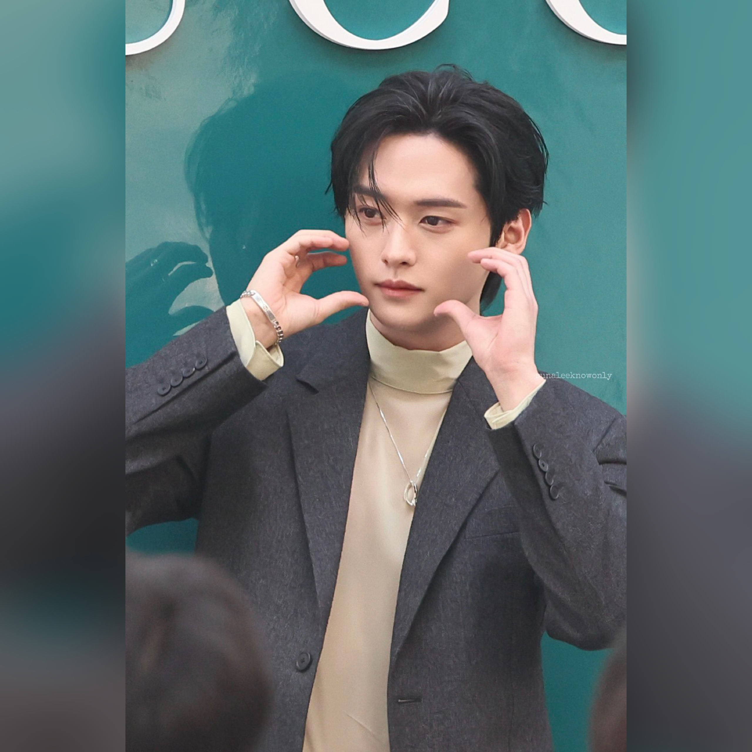 Recent activity shot of Lee Know (Stray Kids)