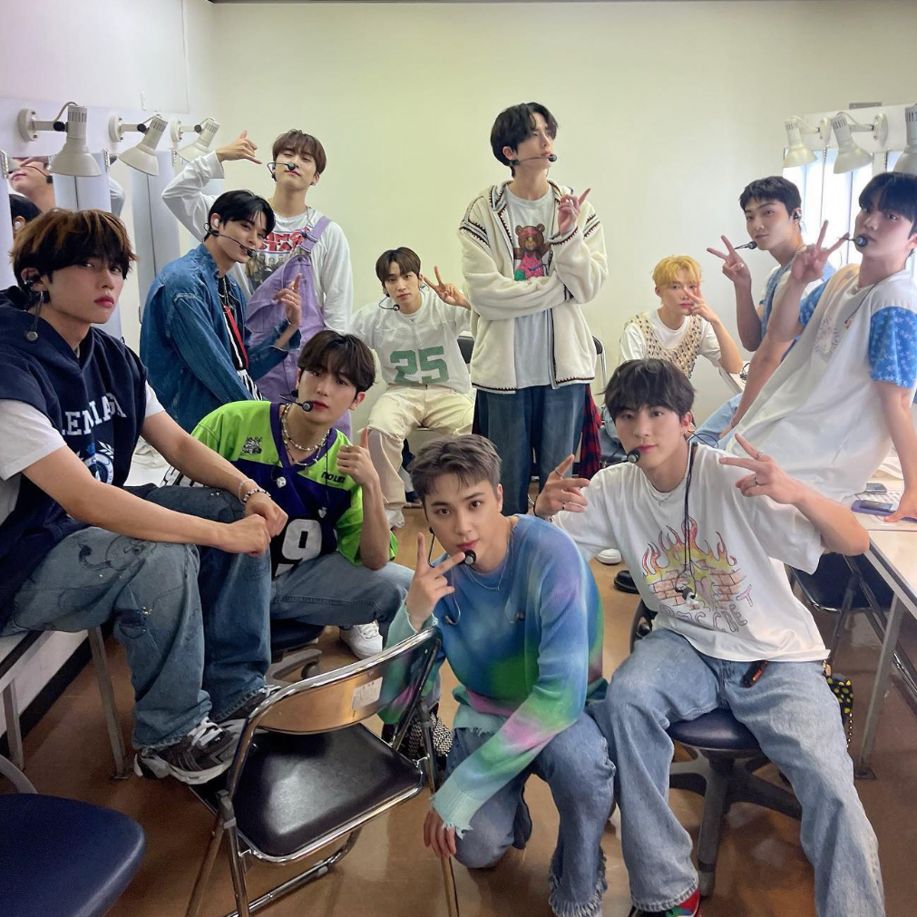 Behind-the-scenes cut of Eric (THE BOYZ)