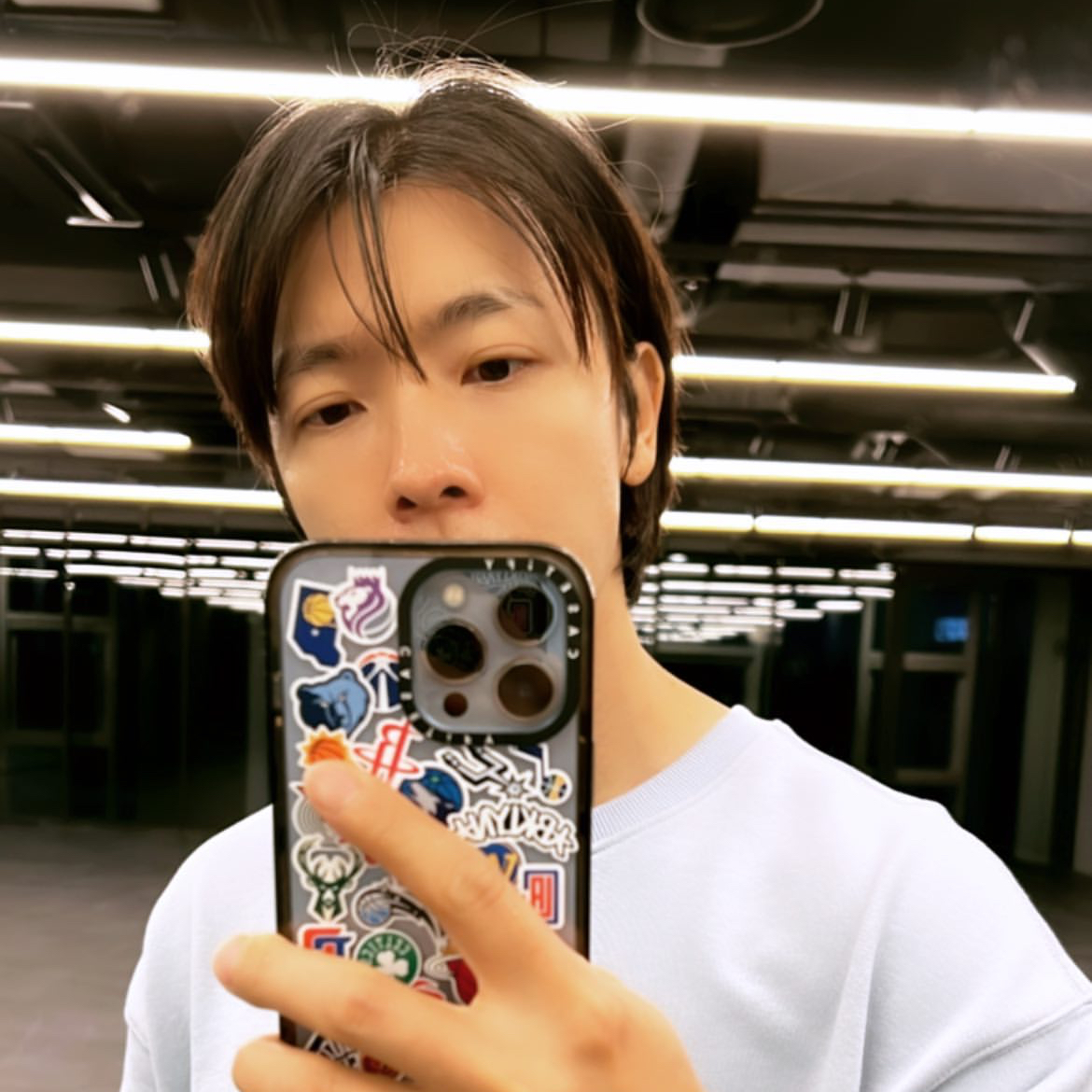 A moment captured by Super Junior's fan