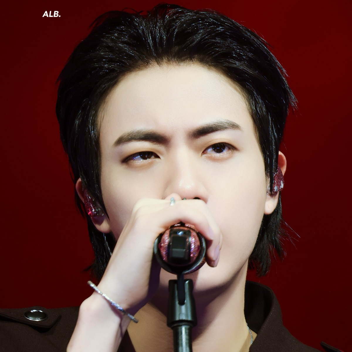 Recent activity shot of Jin (BTS)