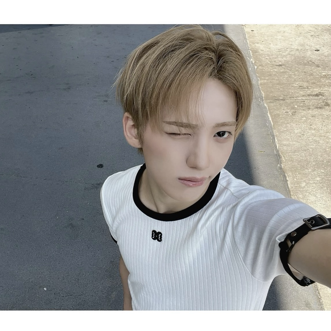 A moment captured by Minjae (Xikers)'s fan