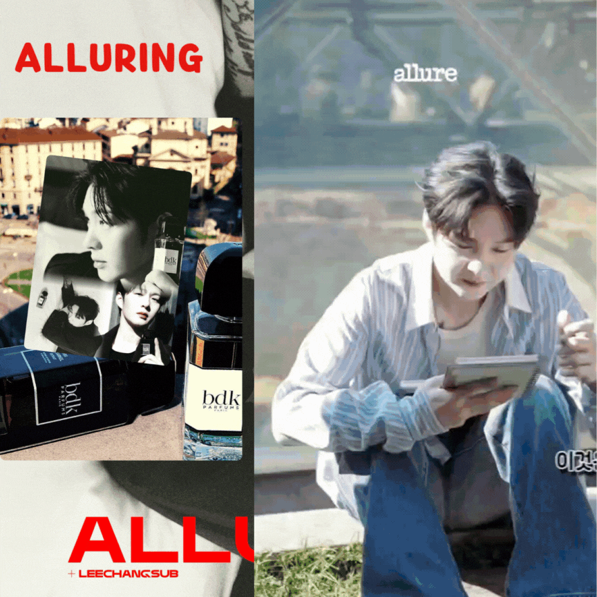 Recent activity shot of Lee Changsub (BTOB)
