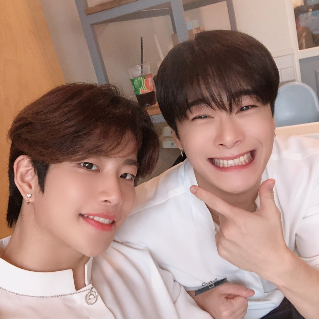 A moment captured by ASTRO's fan