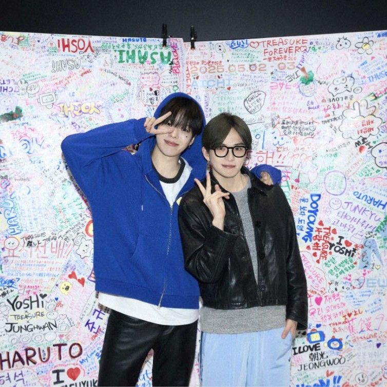 A moment captured by Asahi (TREASURE)'s fan
