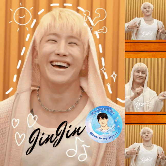Recent activity shot of Jinjin (ASTRO)