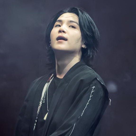 Recent activity shot of SUGA (BTS)