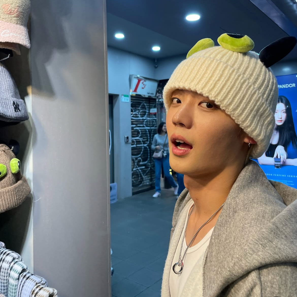 Recent activity shot of Chan (A.C.E)