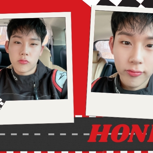 A moment captured by Joohoney (MONSTA X)'s fan