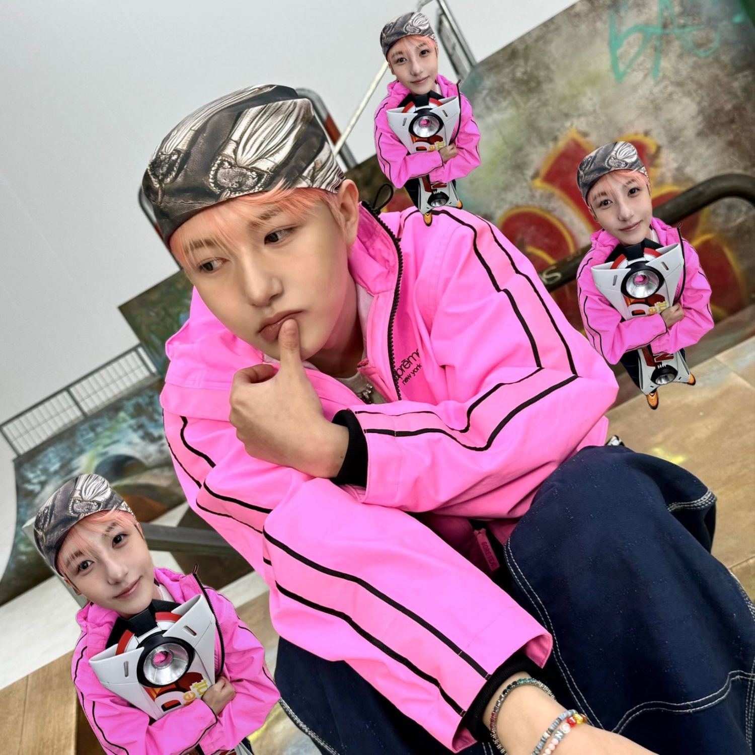 A moment captured by Renjun (NCT DREAM)'s fan