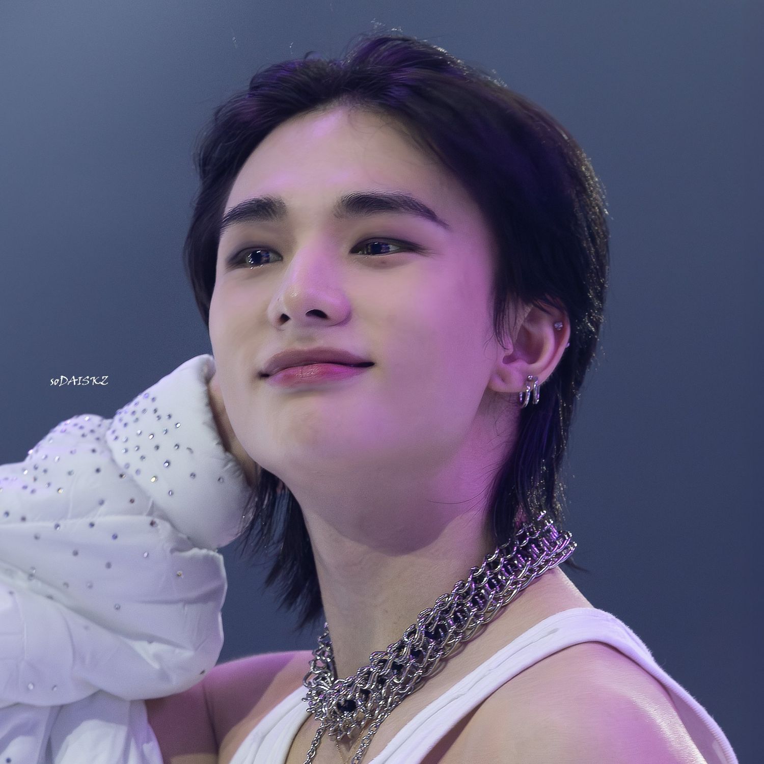 Behind-the-scenes cut of Hyunjin (Stray Kids)