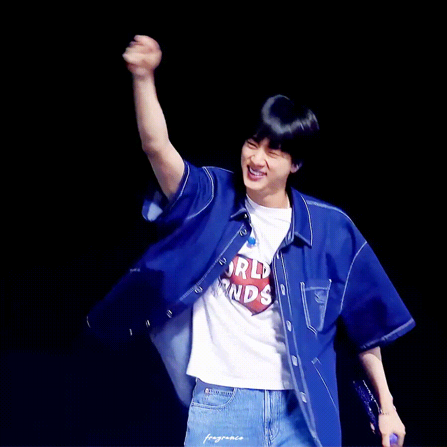 Behind-the-scenes cut of Jin (BTS)