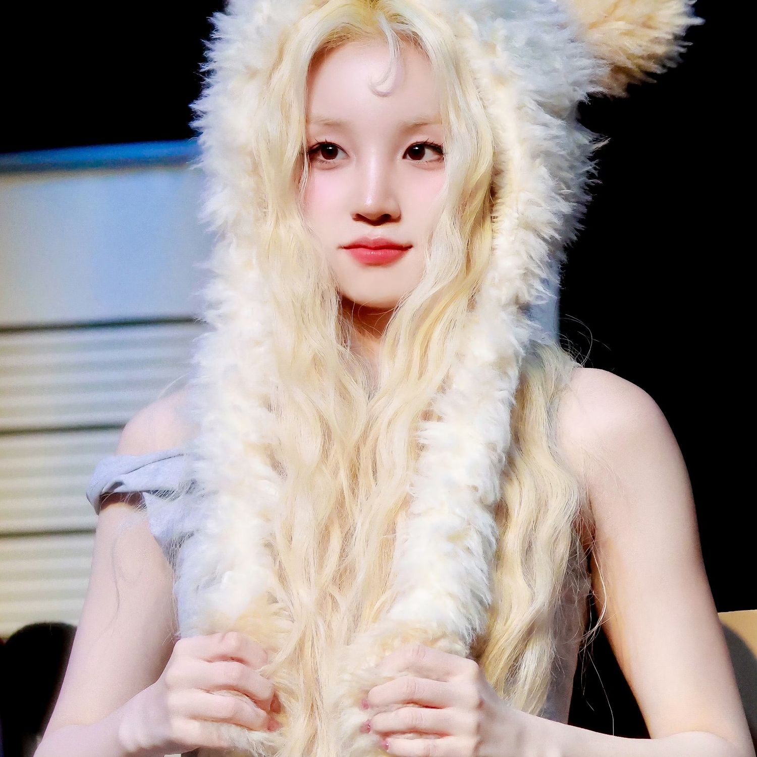 Recent activity shot of Yuqi (i-dle)