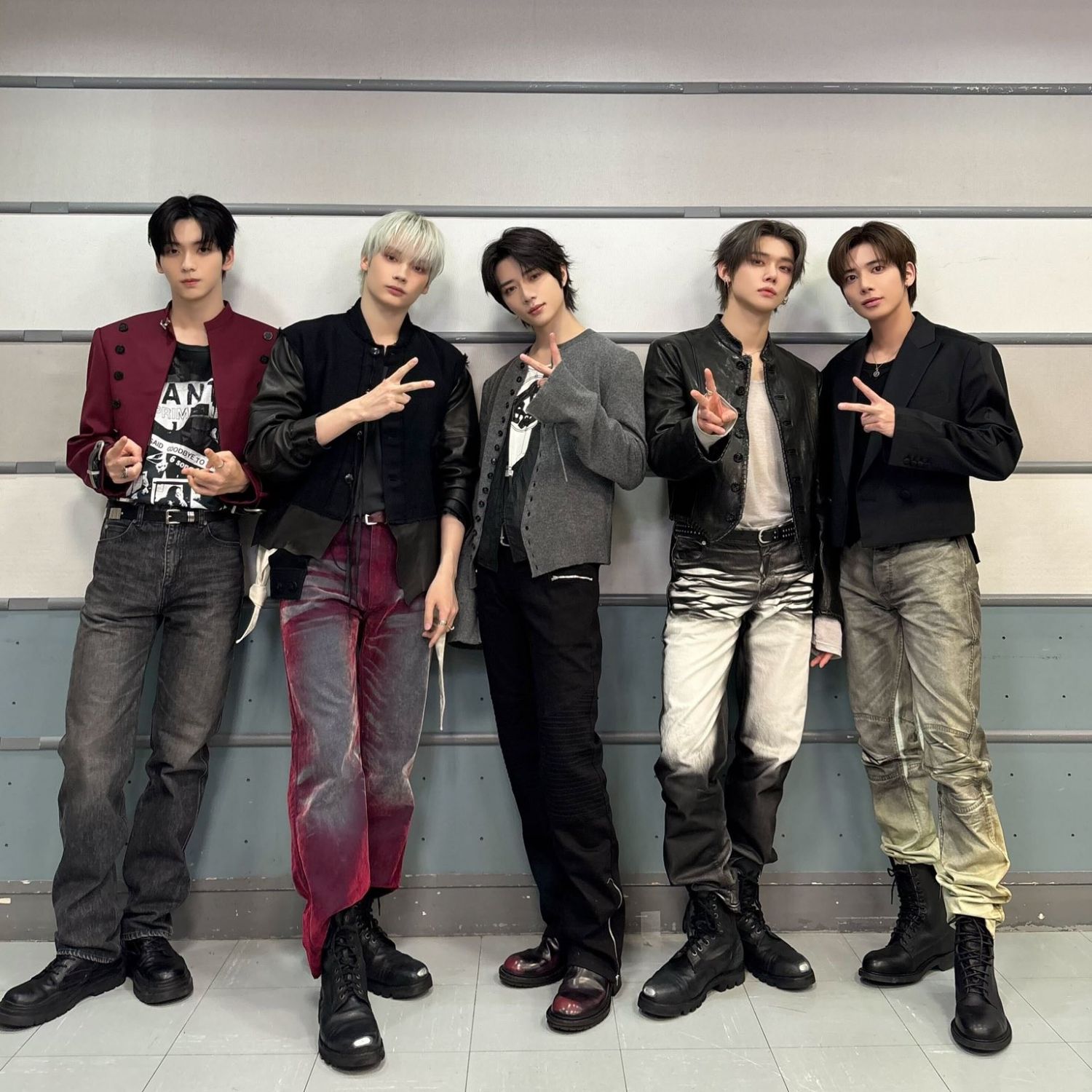 スビン (TOMORROW X TOGETHER)の舞台裏ショット