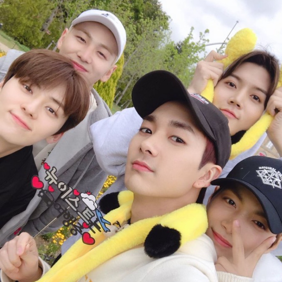 Behind-the-scenes cut of NU'EST