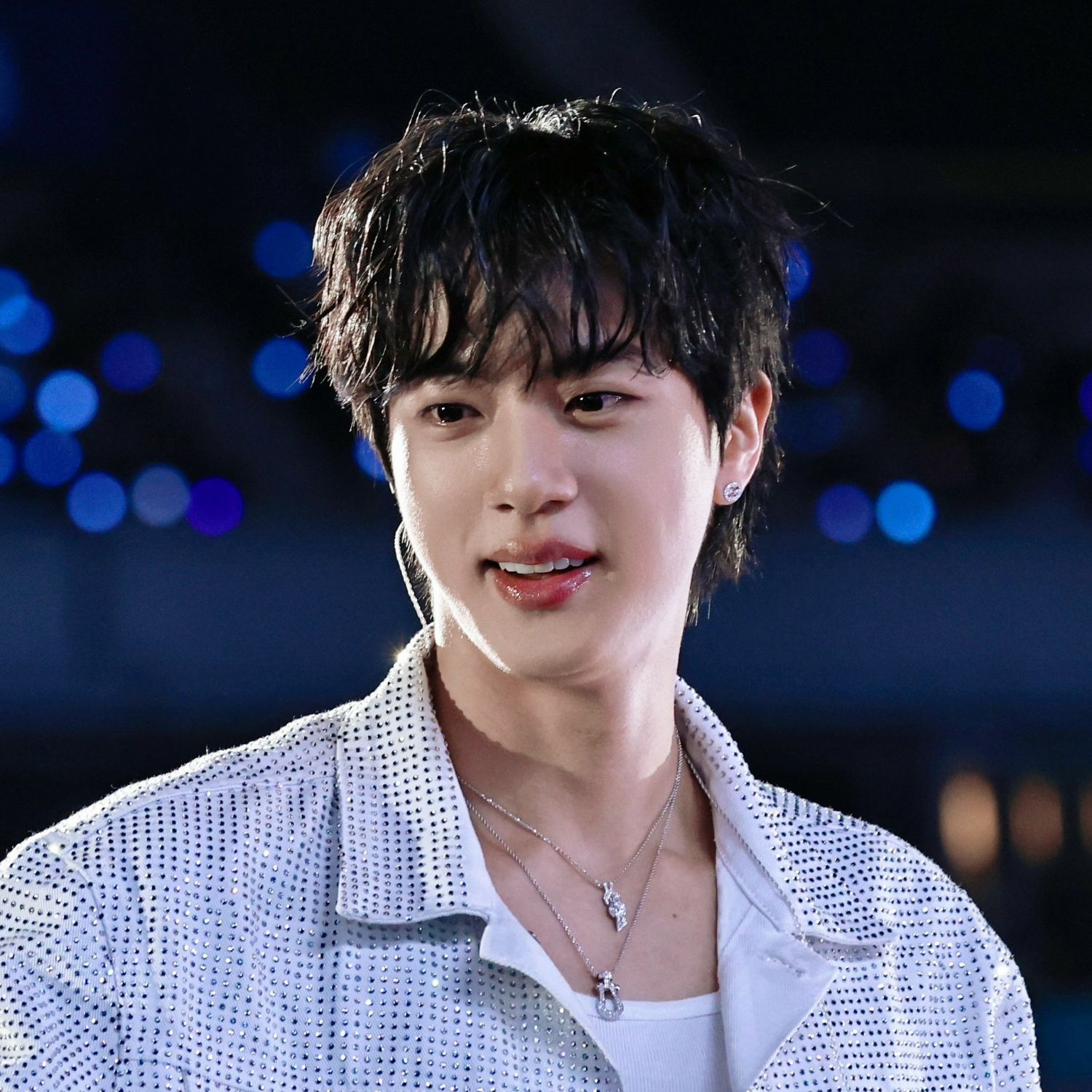 A moment captured by Jin (BTS)'s fan