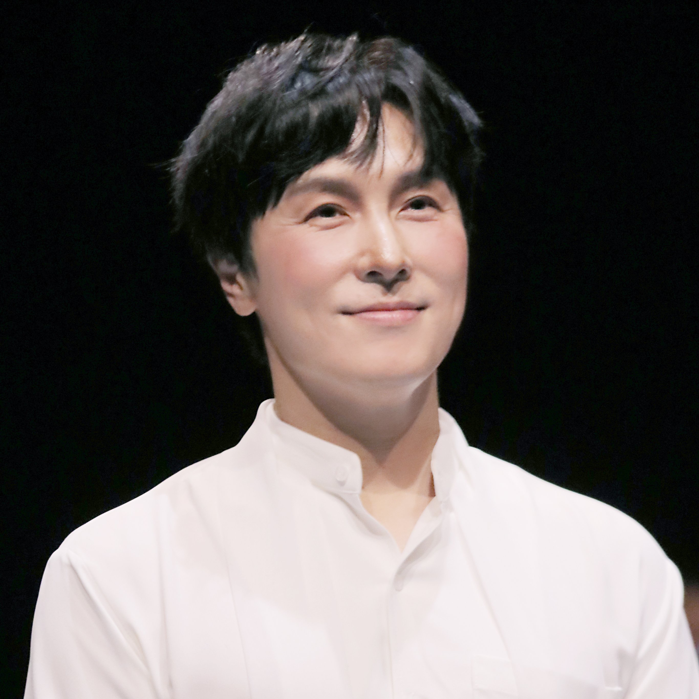 A moment captured by Kim Dongwan (SHINHWA)'s fan