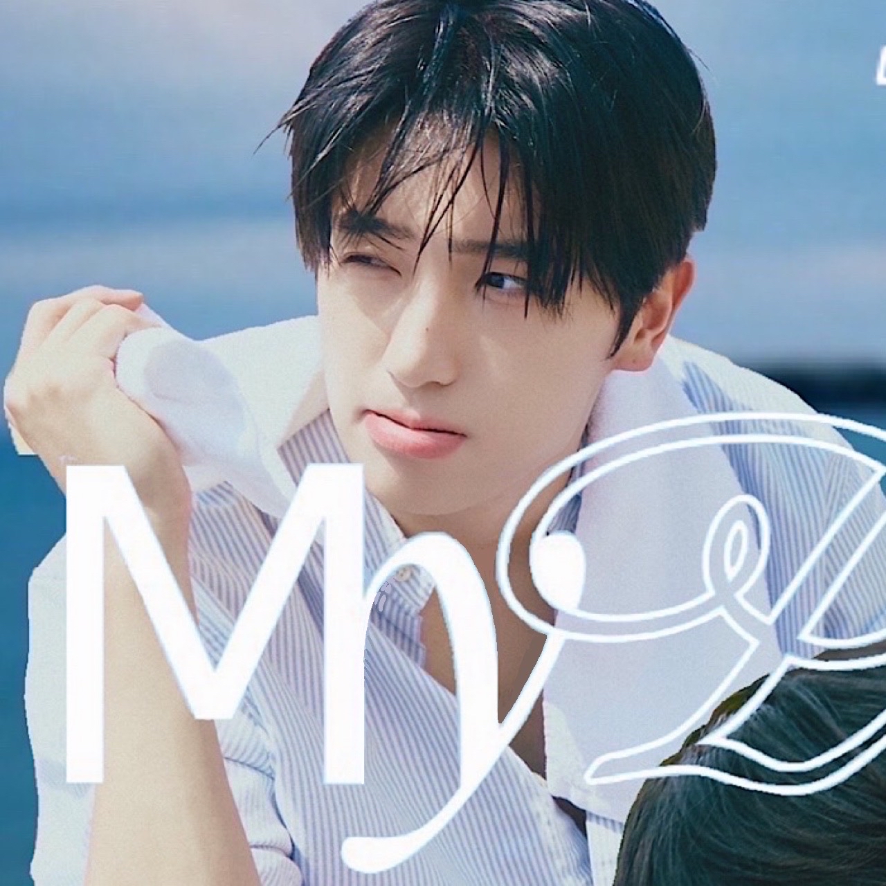 Behind-the-scenes cut of Hyunjae (THE BOYZ)